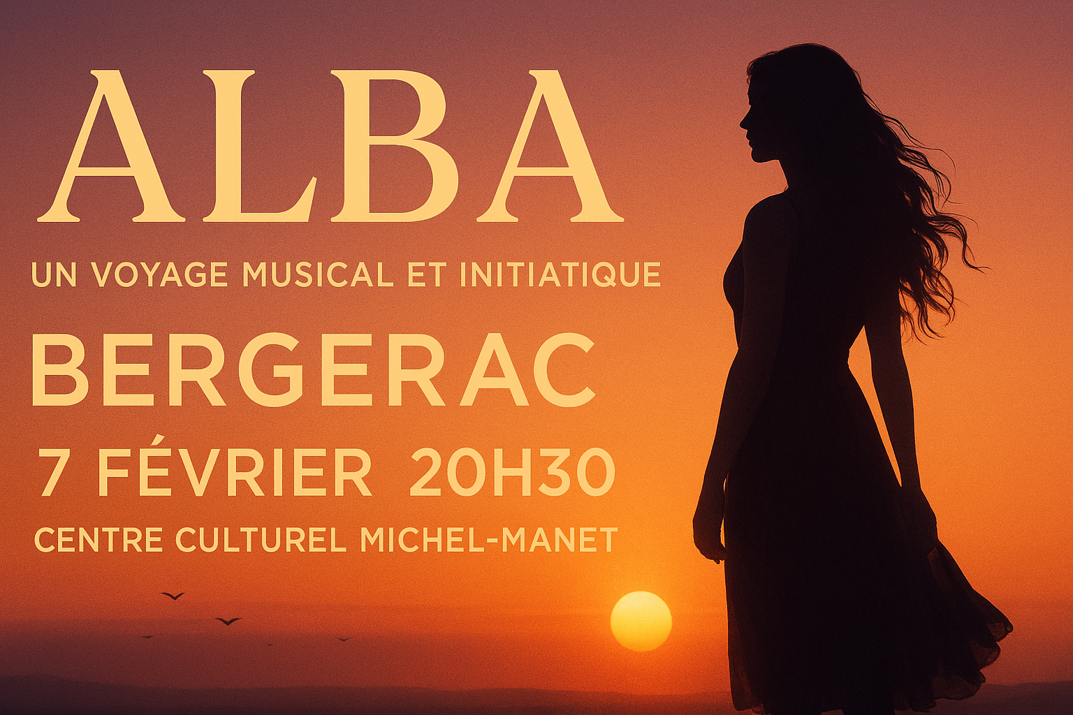 Bergerac : “Alba”, un voyage musical et initiatique à découvrir le 7 février.