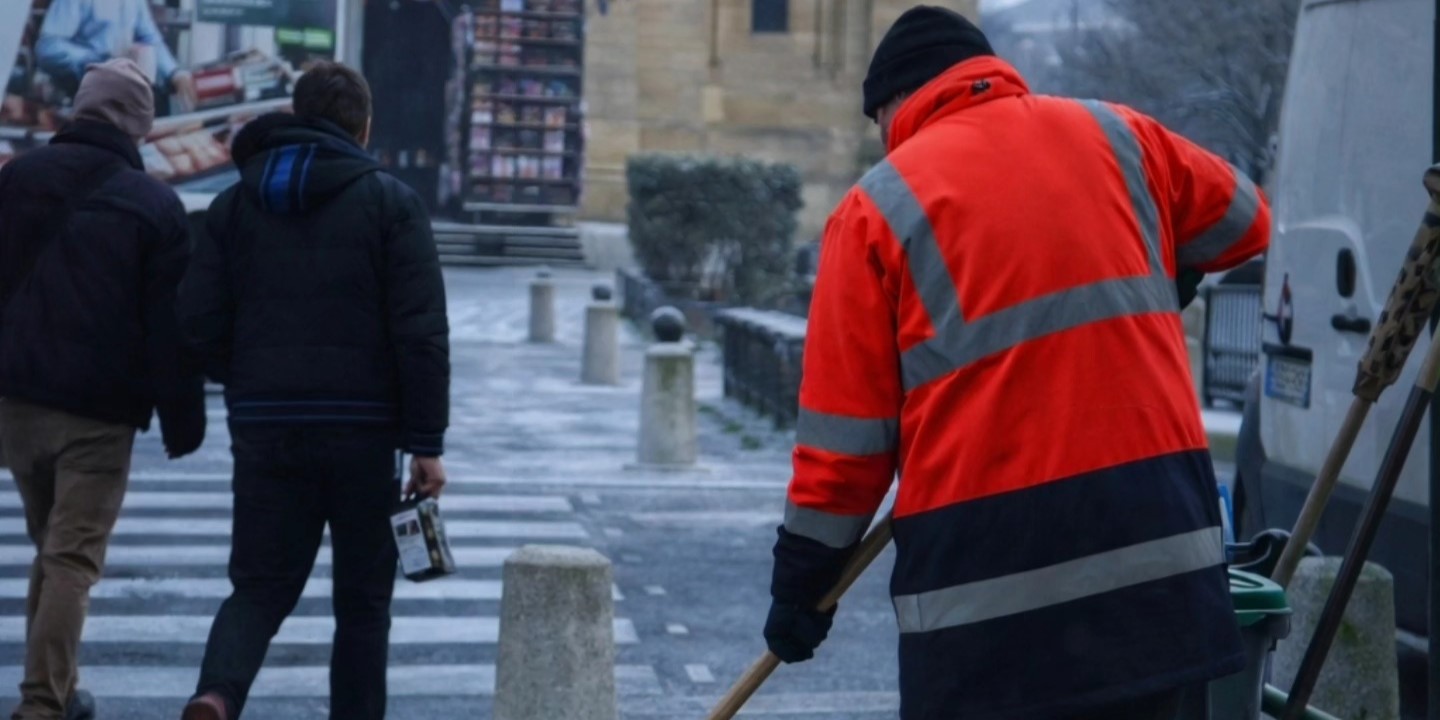 Agents communaux mobilisés en hiver