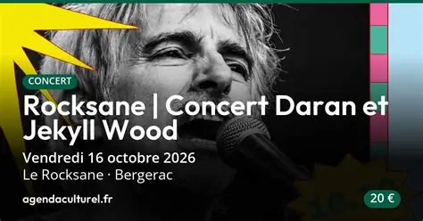 Bergerac : Daran et Jekyll Wood en concert au Rocksane ce vendredi 16 octobre